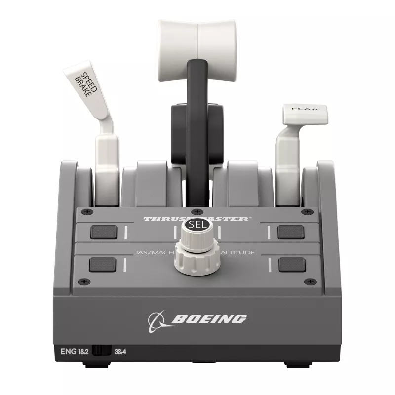 Thrustmaster TCA Quadrant Boeing Edition Grau USB Joystick PC, Xbox, Xbox One X, Xbox Series S