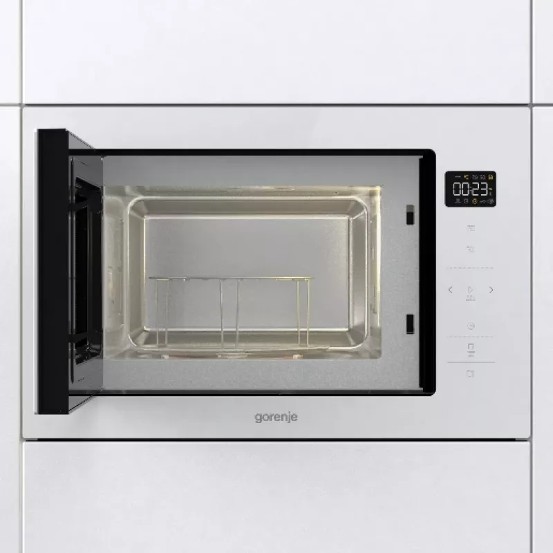 Gorenje BM251SG2WG Weiß Grill-Mikrowelle Einbau 25 L 900 W