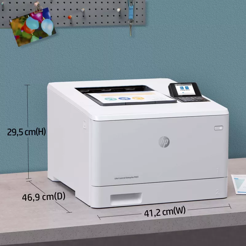 HP Color LaserJet Enterprise M455dn, Laser, Farbe, 600 x 600 DPI, A4, 27 ppm, Duplexdruck