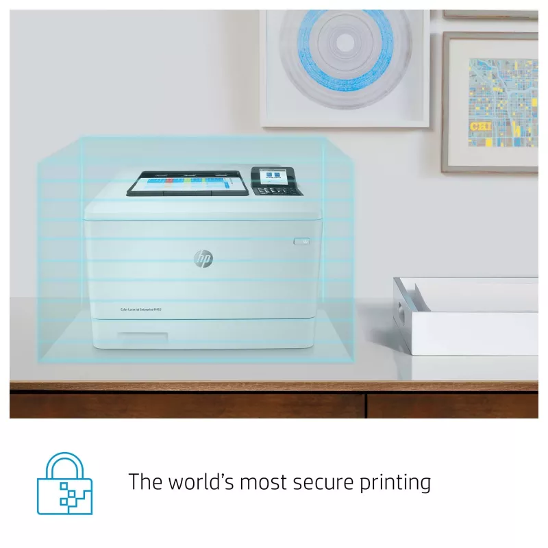 HP Color LaserJet Enterprise M455dn, Laser, Farbe, 600 x 600 DPI, A4, 27 ppm, Duplexdruck