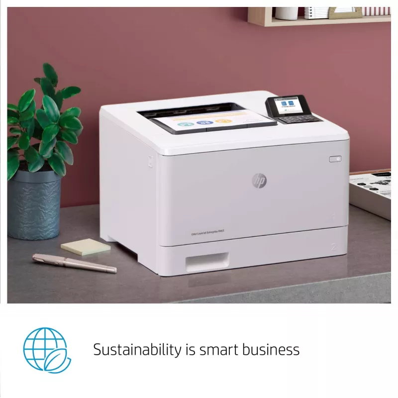 HP Color LaserJet Enterprise M455dn, Laser, Farbe, 600 x 600 DPI, A4, 27 ppm, Duplexdruck