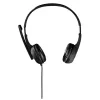 Hama HS-P150 kabelgebundenes PC-Office-Headset, schwarz
