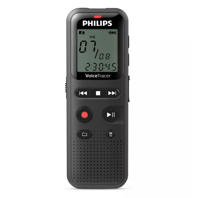 Philips VoiceTracer 8 kHz Schwarz
