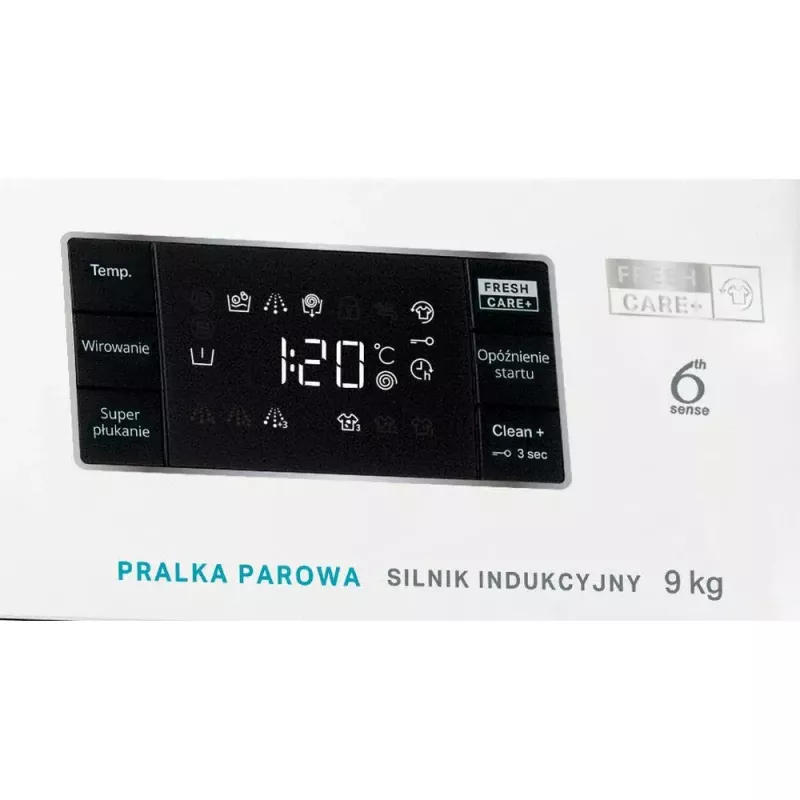 Whirlpool FFB 9258 SV PL freistehende Waschmaschine, Frontlader, 9 kg, 1200 U/min, weiß