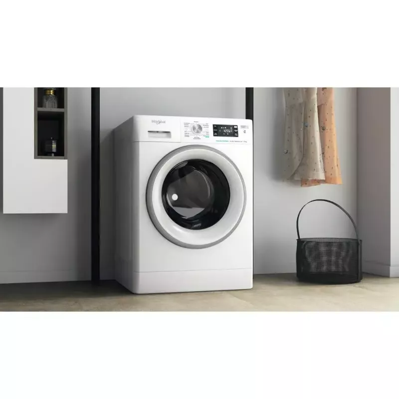 Whirlpool FFB 9258 SV PL freistehende Waschmaschine, Frontlader, 9 kg, 1200 U/min, weiß
