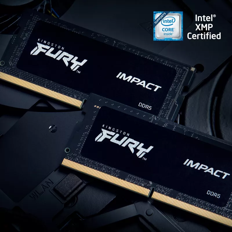 Kingston Technology FURY 32GB 4800MT/s DDR5 CL38 SODIMM (Kit of 2) Impact