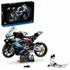 LEGO Technic Motorradmodell BMW M1000RR 42130 mit detailliertem Motor und funktionierender Federung