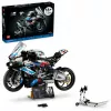 LEGO Technic Motorradmodell BMW M1000RR 42130 mit detailliertem Motor und funktionierender Federung