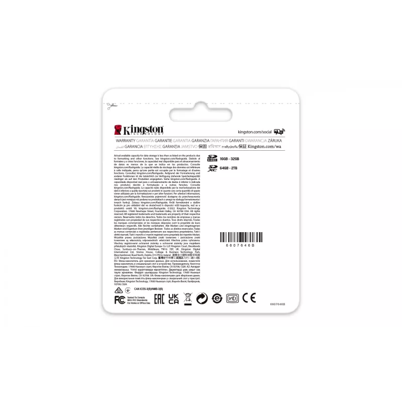 Kingston Technology 32 GB Canvas React Plus SDHC UHS-II 300R/260W U3 V90 für Full HD/4K/8K
