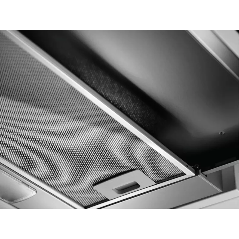 Semi built-in extractor hood Electrolux LFP226S, 598 mm, 330 m³/h, aluminium grease filter, 3 speeds