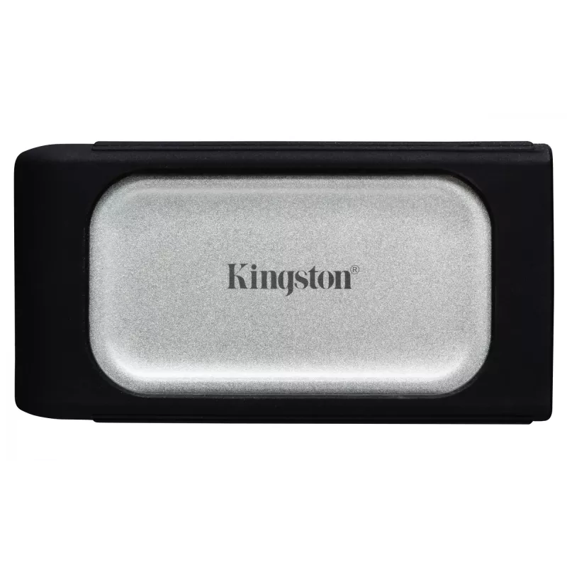 Kingston Technology 4000G PORTABLE SSD XS2000, 4 TB, USB Type-C, 3.2 Gen 2 (3.1 Gen 2), 2000 MB/s, Schwarz, Silber