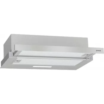 Einbau-Dunstabzugshaube Gorenje TH62E3X, Aluminiumfilter, Geräuschpegel: Mittel