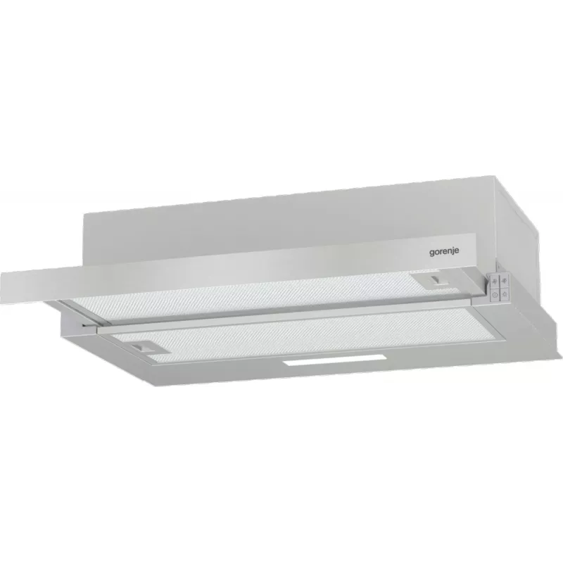 Einbau-Dunstabzugshaube Gorenje TH62E3X, Aluminiumfilter, Geräuschpegel: Mittel