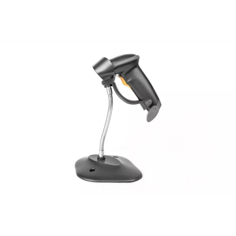 DIGITUS 2D Barcode Hand Scanner QR-Code Bluetooth mit Halterung