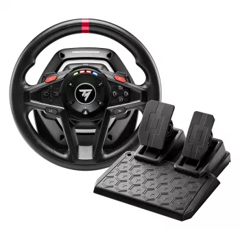Thrustmaster T128 Schwarz USB Steering wheel + Pedals Analogue PC, PlayStation 4, PlayStation 5