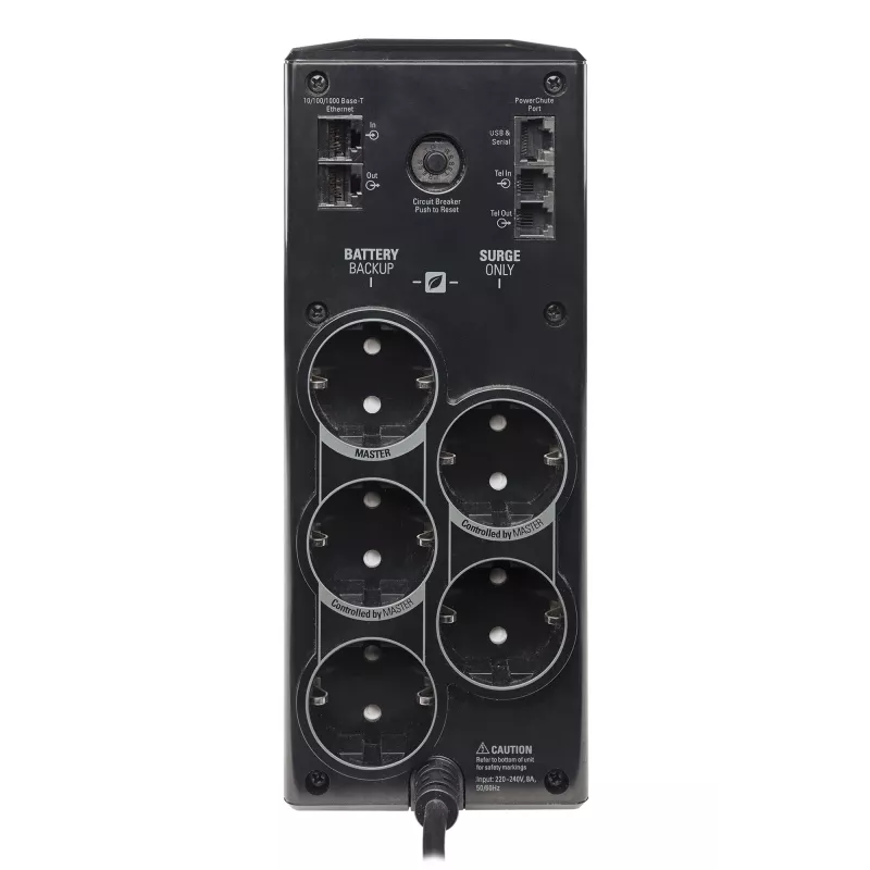 APC Back-UPS Pro BR900G-GR USV, 900VA/540W, Line-Interactive, 230V, 5x Schuko, AVR, LCD, USB