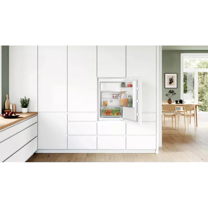 Bosch Serie 2 KIL22NSE0 Kühl-Gefrierkombination Einbau 119 L Weiß