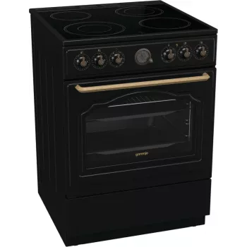 Gorenje GECS6B71CLB Standherd Elektro Cerankochfeld Schwarz