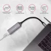 AXAGON ADE-TRC USB-C Gigabit-Ethernet-Adapter, 10/100/1000, Titan Grey