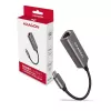 AXAGON ADE-TRC USB-C Gigabit-Ethernet-Adapter, 10/100/1000, Titan Grey