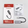 AXAGON ADE-TRC USB-C Gigabit-Ethernet-Adapter, 10/100/1000, Titan Grey
