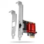 AXAGON PCEE-GIX PCIe-Gigabit-Ethernet-Netzwerkkarte, Intel I210-AT
