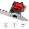AXAGON PCEE-GIX PCIe-Gigabit-Ethernet-Netzwerkkarte, Intel I210-AT