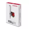 AXAGON PCEE-GIX PCIe-Gigabit-Ethernet-Netzwerkkarte, Intel I210-AT