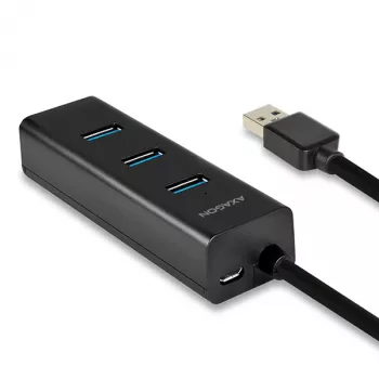 Axagon HUE-S2B 4x USB 3.0 CHARGING Hub, Stromversorgung über Micro-USB