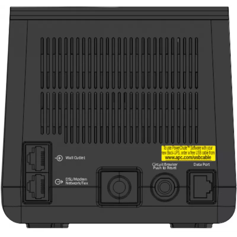 APC Back-UPS BE850G2-GR - Notstromversorgung 8 Steckdosen, 850VA, 2 USB-Ladegeräte, 1 USB-Datenanschluss