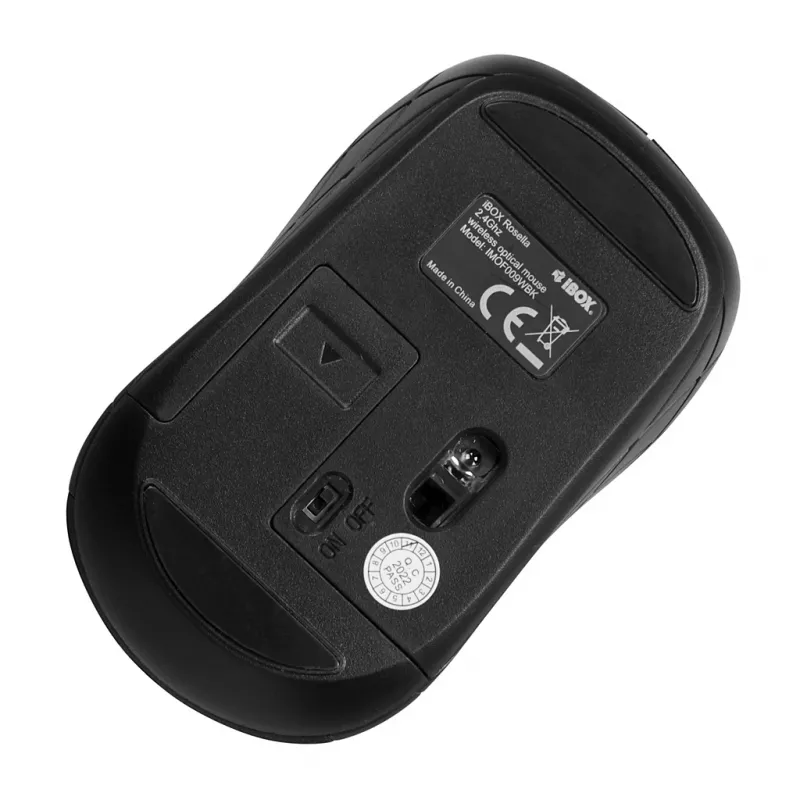 IBOX I009w - Rosella Wireless Optical Maus Schwarz