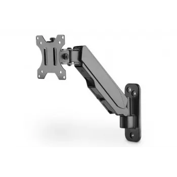 DIGITUS Einzel-Gasfeder Monitor-Wandhalterung 17-32 Zoll, 8 kg (max.) schwarz