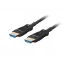 LANBERG HDMI-Kabel - M/m v2.1 Optical AOC - 20m Schwarz