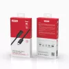 Unitek C14086BK-1M USB-C-Verlängerungskabel (St./Bu.), 10 Gbps, 4K, PD 100 W, 1 m, schwarz