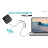 i-tec USB-C HDMI Dual DP Docking Station mit Power Delivery 100 W + Universal-Ladegerät 100 W