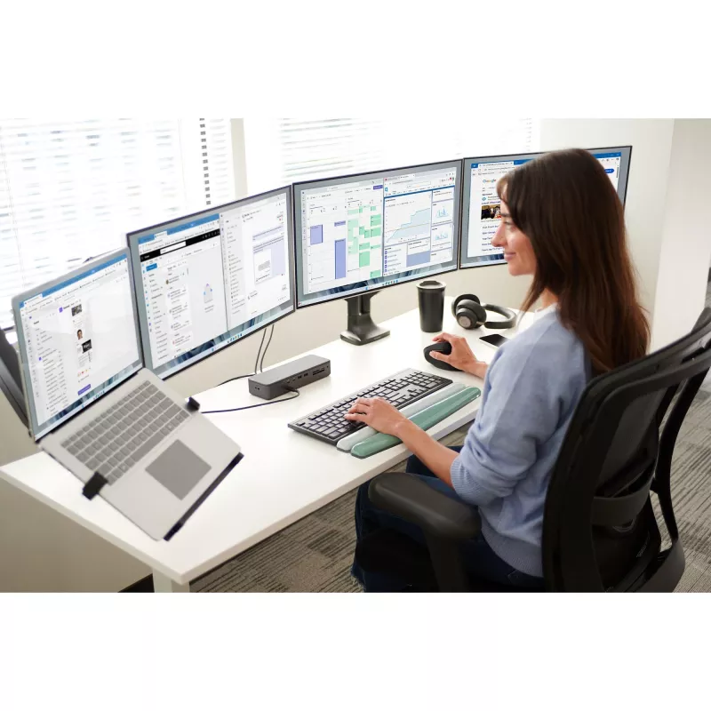 Dual-Monitor-Arm Kensington SmartFit One-Touch K59601WW