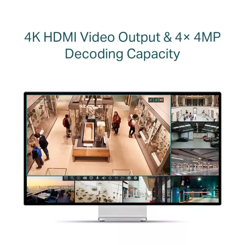 TP-Link VIGI 8-Kanal PoE+ Netzwerk-Videorekorder