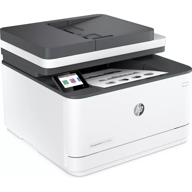 HP LaserJet Pro MFP 3102fdn Drucker, Laser, Monodruck, 1200 x 1200 DPI, A4, Direktdruck, Weiß