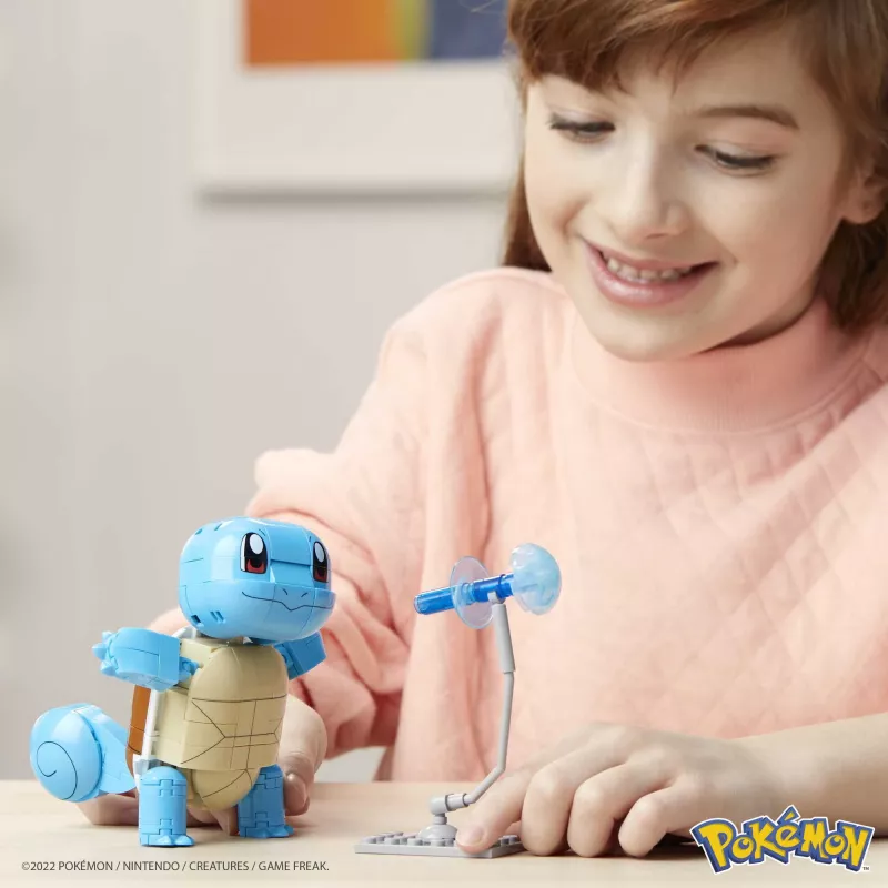 MEGA Pokémon Construx Build and Show Squirtle Baukasten, Baukasten, 7 Jahr(e), Kunststoff, 199 Stück(e), 339.3 g