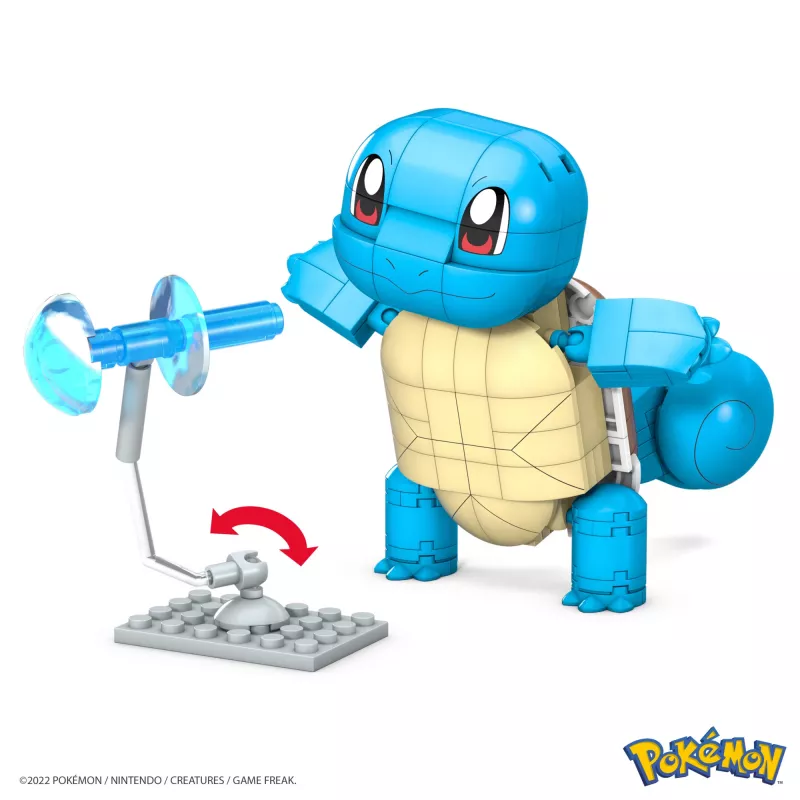 MEGA Pokémon Construx Build and Show Squirtle Baukasten, Baukasten, 7 Jahr(e), Kunststoff, 199 Stück(e), 339.3 g