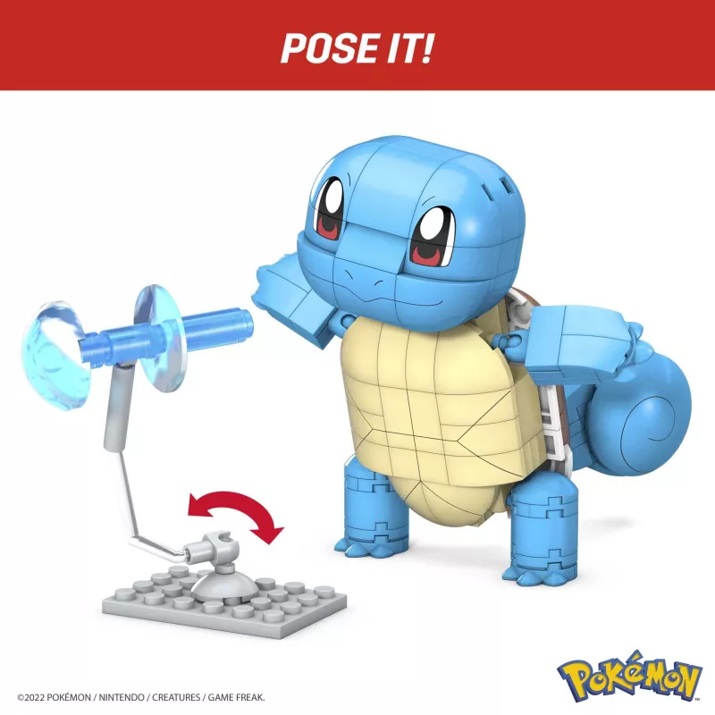 MEGA Pokémon Construx Build and Show Squirtle Baukasten, Baukasten, 7 Jahr(e), Kunststoff, 199 Stück(e), 339.3 g