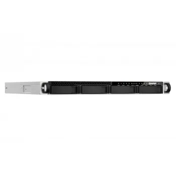 QNAP TS-h987XU-RP NAS Rack (1U) Intel Xeon E E-2334 16 GB DDR4 QuTS hero Black, Silber