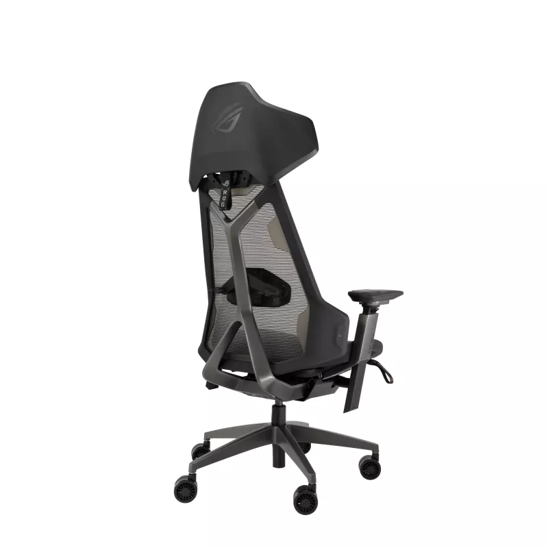 Mesh-Sitz ASUS ROG Destrier Ergo Mesh-Rückenlehne Schwarz 720mm 840mm 134cm