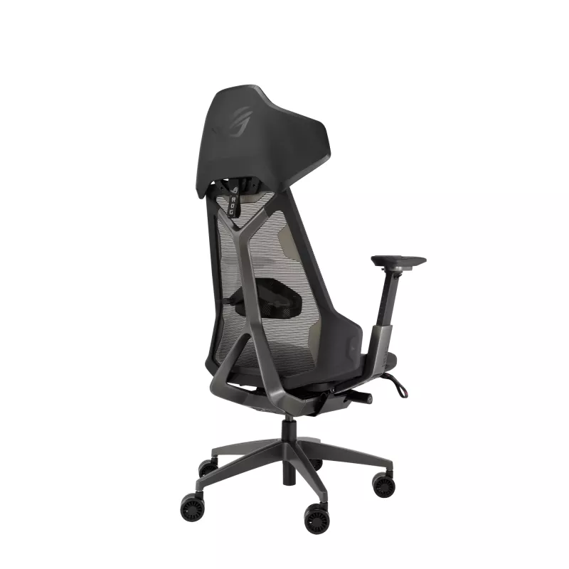 Mesh-Sitz ASUS ROG Destrier Ergo Mesh-Rückenlehne Schwarz 720mm 840mm 134cm