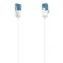 Hama Flexi-Slim 00200688 Netzwerkkabel, Cat6a, U/UTP, 10 Gbit/s, 0,75 m, weiß