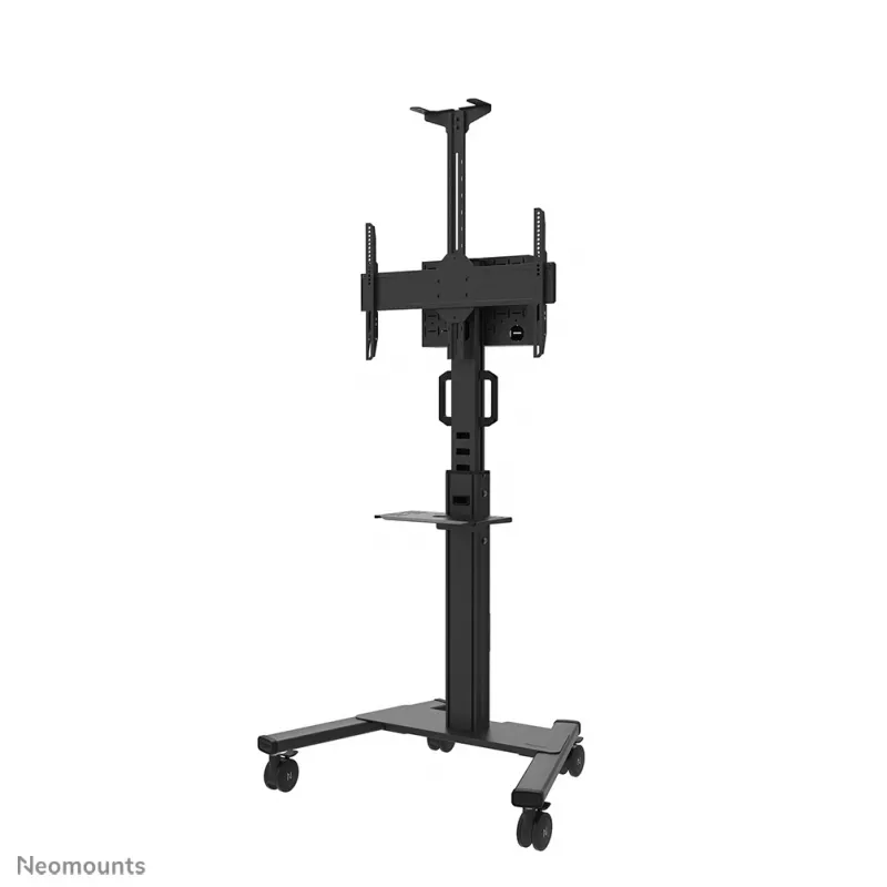 Neomounts Select AFLS-825BL1 Video- und Multimedia-Kit (Kameraablage, AV-Ablage, Logitech Rally Bar (Mini) Adapter) für FL50S-825BL1, max. 9 kg, Stahl, schwarz