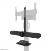 Neomounts Select AFLS-825BL1 Video- und Multimedia-Kit (Kameraablage, AV-Ablage, Logitech Rally Bar (Mini) Adapter) für FL50S-825BL1, max. 9 kg, Stahl, schwarz