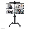 Neomounts Select AFLS-825BL1 Video- und Multimedia-Kit (Kameraablage, AV-Ablage, Logitech Rally Bar (Mini) Adapter) für FL50S-825BL1, max. 9 kg, Stahl, schwarz