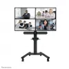 Neomounts Select AFLS-825BL1 Video- und Multimedia-Kit (Kameraablage, AV-Ablage, Logitech Rally Bar (Mini) Adapter) für FL50S-825BL1, max. 9 kg, Stahl, schwarz