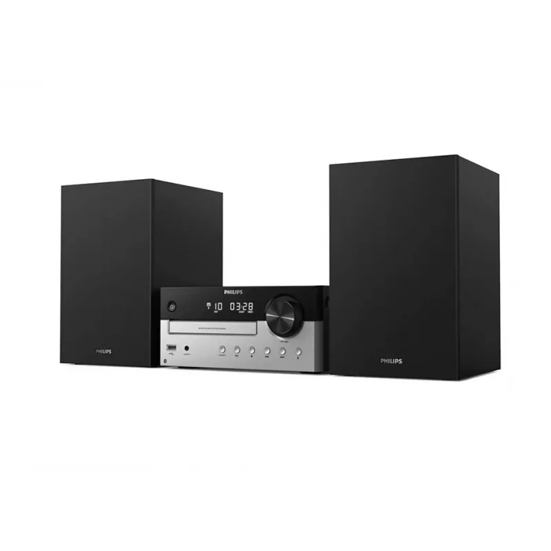 Philips TAM4205 Mikro-HiFi-System 60 W Schwarz, Silber